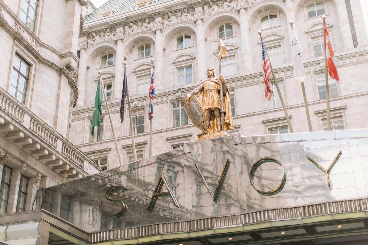 The Savoy Hotel Londres Exterior foto